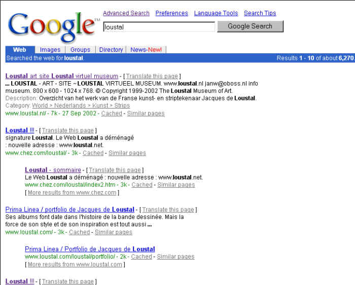 Www.google search web